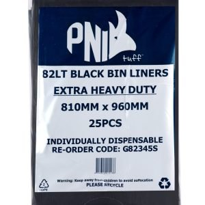 Extra Heavy Duty Bin Liner, 82 Litre