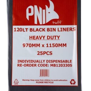 Heavy Duty Bin Liner, 120 Litre